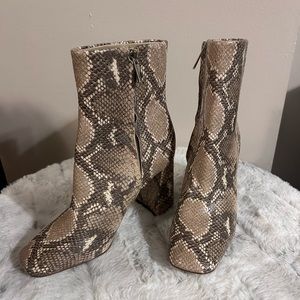 Sam Edelman Codie Snakeskin Boots